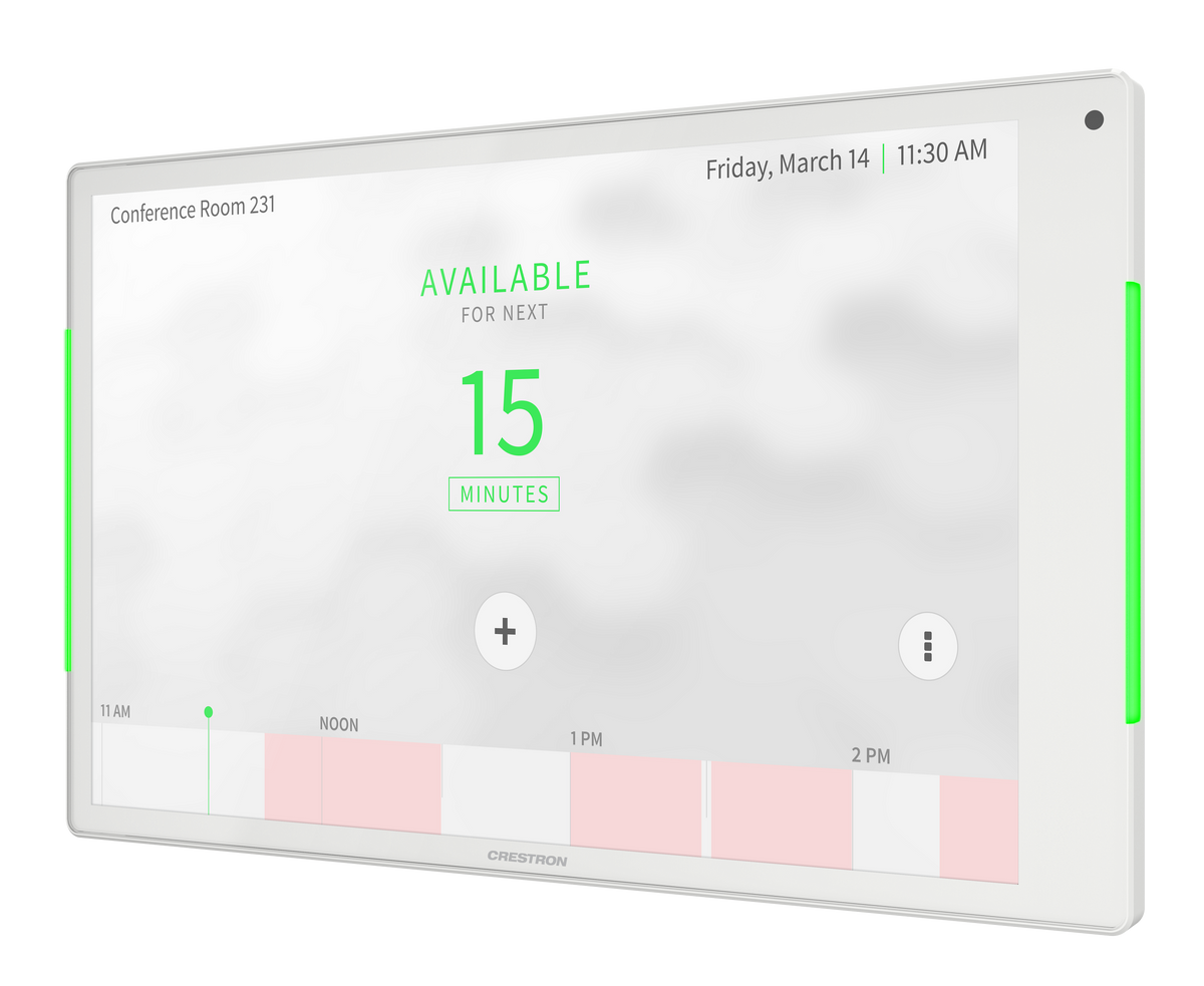 Crestron TSS-1080-W - 10.1 in. Room Scheduling Touch Screen, White