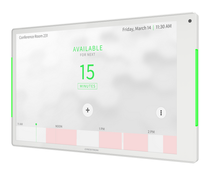 Crestron TSS-1080-W - 10.1 in. Room Scheduling Touch Screen, White