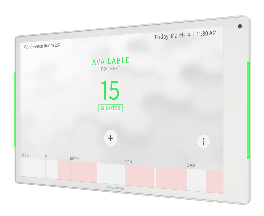 Crestron TSS-1080-W - 10.1 in. Room Scheduling Touch Screen, White