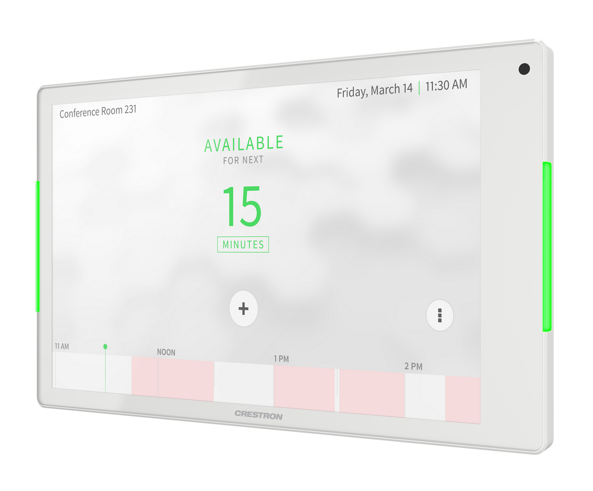 Crestron TSS-880-W - 8.1 in. Room Scheduling Touch Screen, White