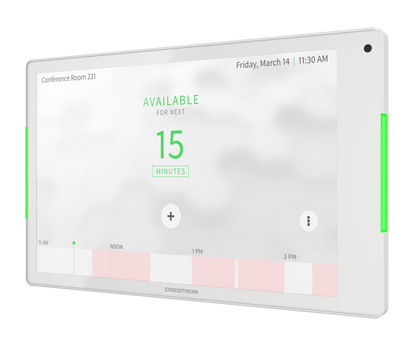 Crestron TSS-880-W - 8.1 in. Room Scheduling Touch Screen, White