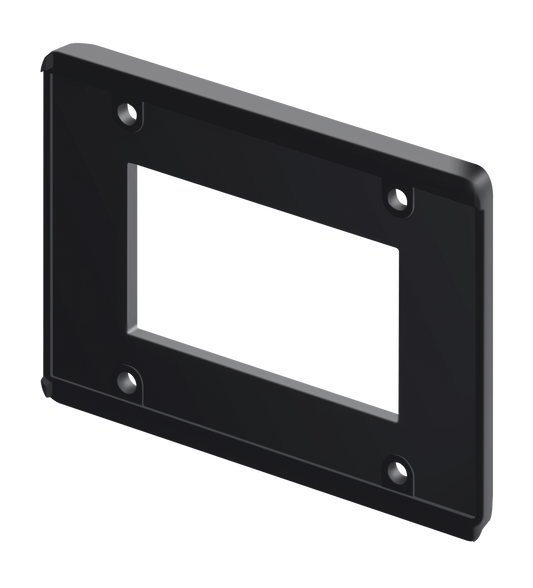 Crestron TSW-1070-RMB-4-B - Retrofit Mounting Bracket for TSW‑1070 Series, Black - Converts from TSW-760/1060-MSMK-B-S