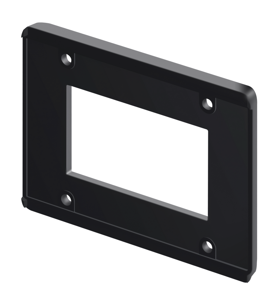 Crestron TSW-1070-RMB-4-B - Retrofit Mounting Bracket for TSW‑1070 Series, Black - Converts from TSW-760/1060-MSMK-B-S