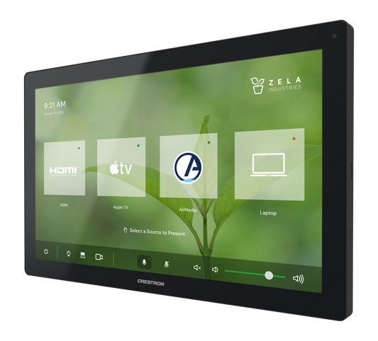 Crestron TSW-1580-B - 15 in. Wall Mount Touch Screen, Black