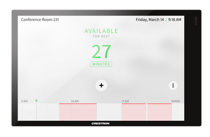 Crestron TSW-770-GV-B-S - 7 in. Wall Mount Touch Screen, Government Version, Black Smooth