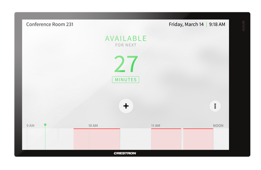 Crestron TSW-770-GV-B-S - 7 in. Wall Mount Touch Screen, Government Version, Black Smooth
