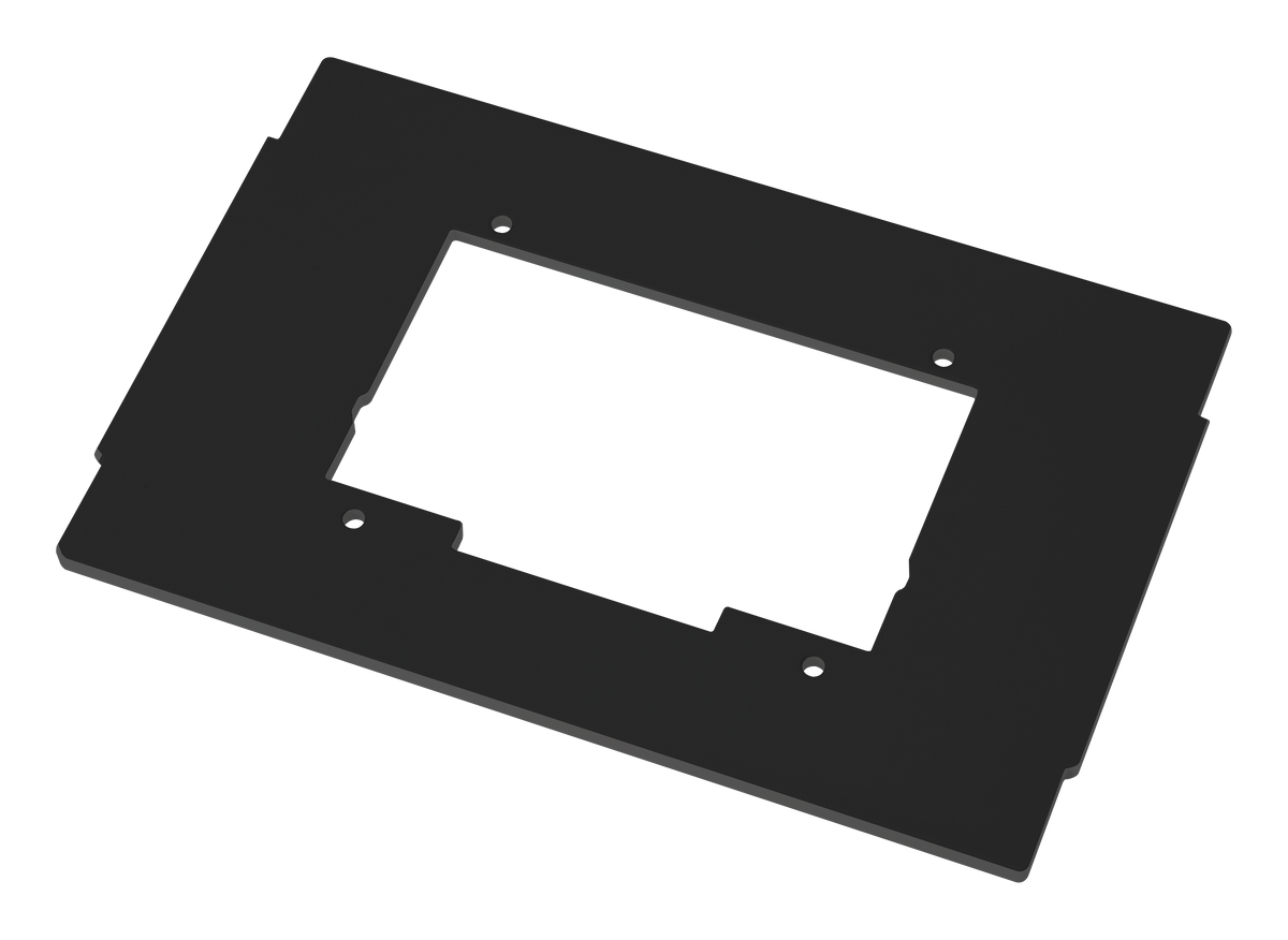 Crestron TSW-770/1070-MUMK-PNLCVR-B - TSW-70 Series MUMK Panel Cover, Black