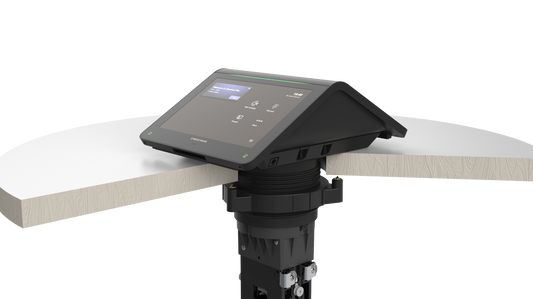 Crestron UCA-SMKR-UC2-3 - Swivel Mount Cable Retractor for Crestron Flex Advanced Tabletop Small Room Conference System
