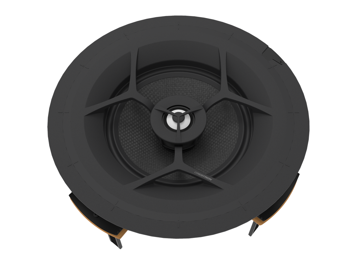 Crestron ULTIMATE IC6-AW-W-T-EACH - Ultimate 6.5 in. 2-Way All Weather In-Ceiling Speaker, White Textured, Single