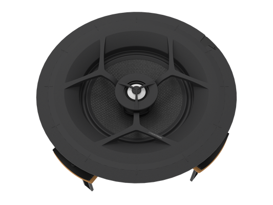 Crestron ULTIMATE IC6-AW-W-T-EACH - Ultimate 6.5 in. 2-Way All Weather In-Ceiling Speaker, White Textured, Single
