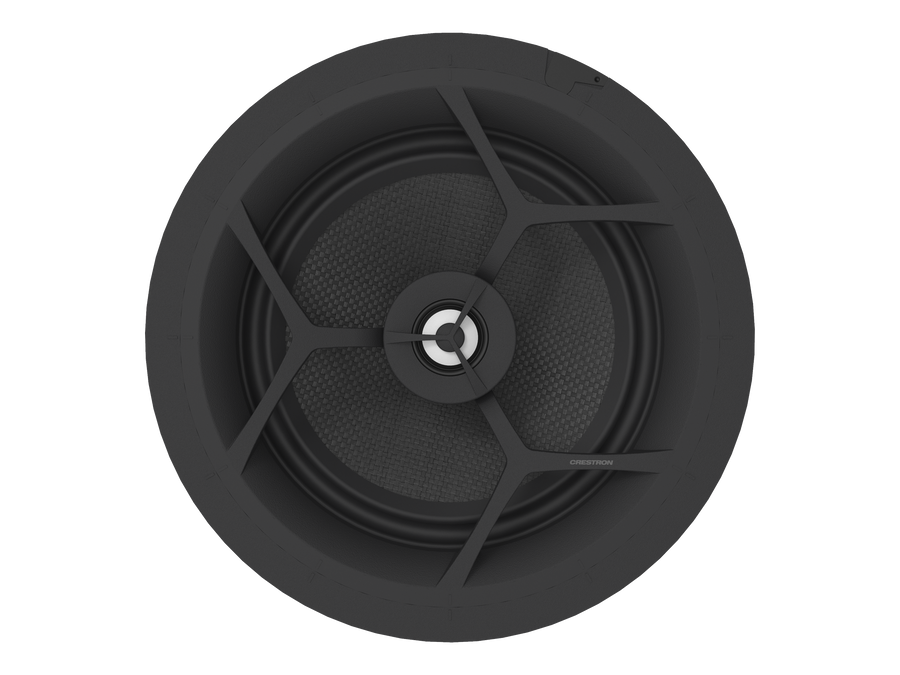 Crestron ULTIMATE IC8-AW-W-T-EACH - Ultimate 8 in. 2-Way All Weather In-Ceiling Speaker, White Textured, Single