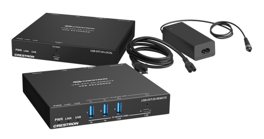 Crestron USB-EXT-3S SYSTEM - USB 3.2 Extender over CAT 6a/7 Cable
