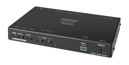 Crestron USB-SW-200 - 2-input USB 3.2 Data Matrix Switcher