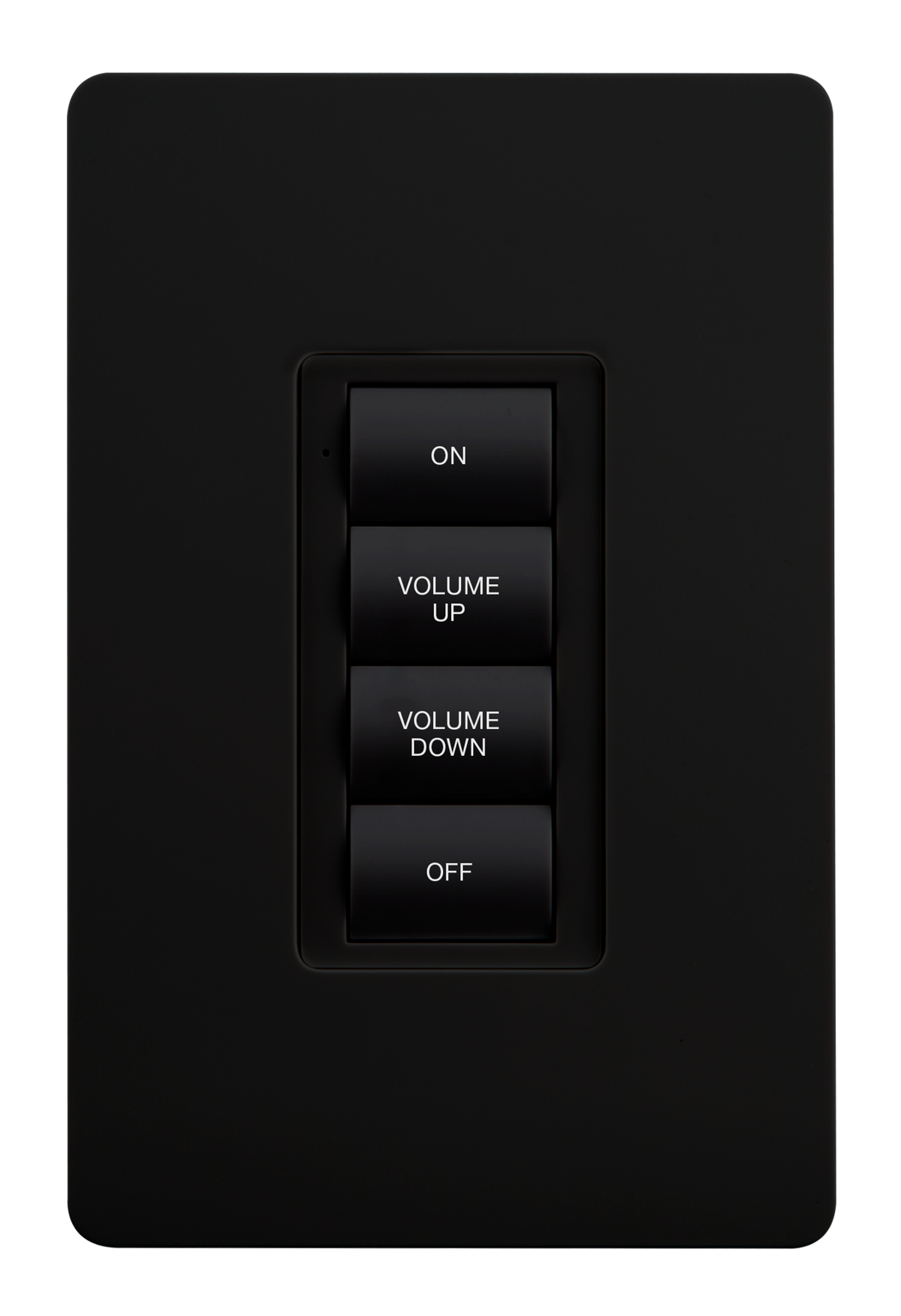 Crestron ZUMMESH-KP10AMBATT-B-S - AirMedia® Wireless Battery-Powered Keypad, Black Smooth
