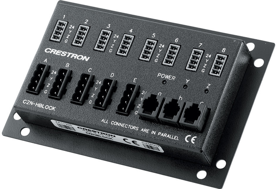 Crestron C2N-HBLOCK - Multi-type Cresnet Distribution Block