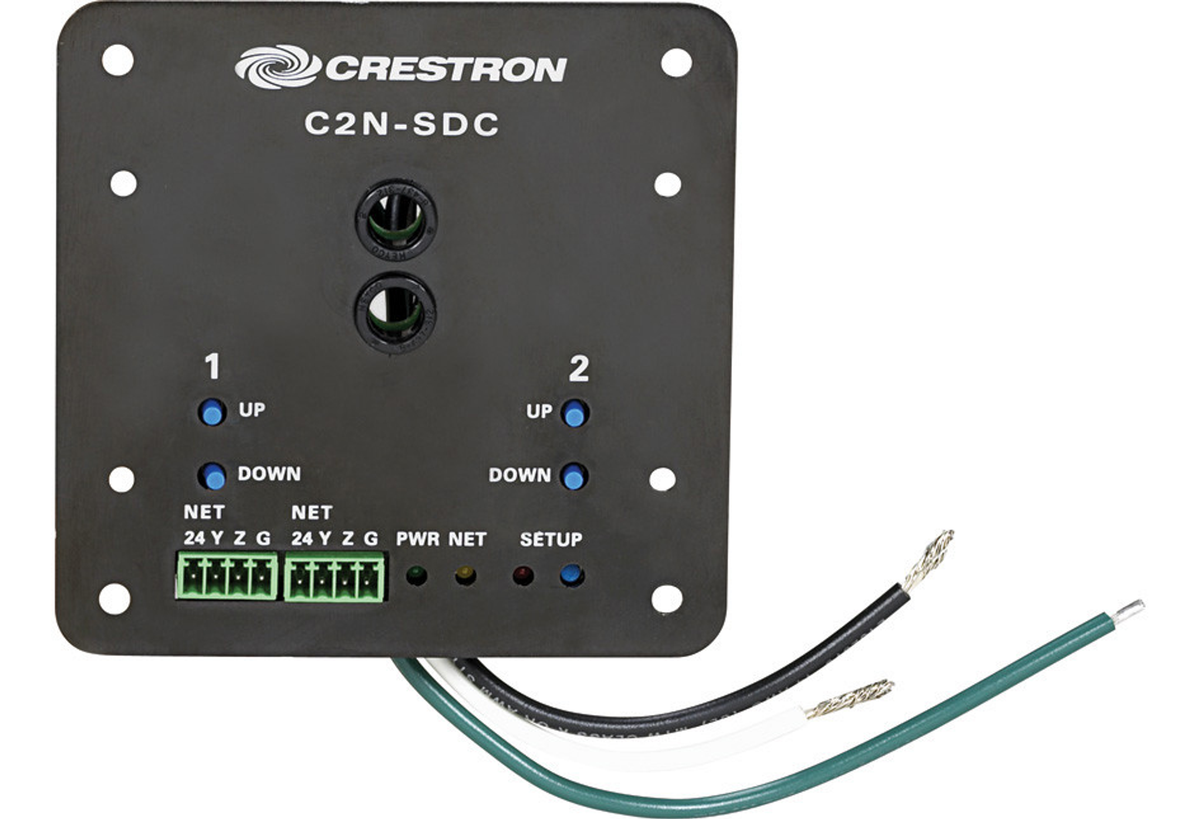 Crestron C2N-SDC - Shade and Drape Controller, 2 outputs for 120 VAC 3-wire bidirectional motors