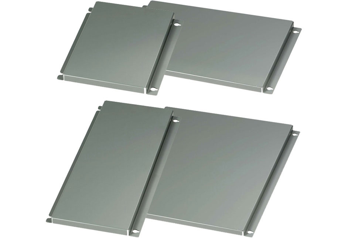 Crestron CAEN-UMP1X1 - Universal Mounting Plate for CAEN Automation Enclosures, fits 1 Module Slot