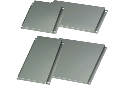 Crestron CAEN-UMP1X1 - Universal Mounting Plate for CAEN Automation Enclosures, fits 1 Module Slot