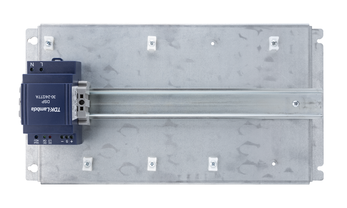 Crestron CAEN-UMP1X2-DIN-PWS - CAEN Automation Enclosure Mounting Kit for 4-Series™ Automation Processor and Hub
