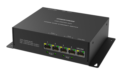 Crestron CEN-SWPOE-5AC - 5-Port PoE Network Switch