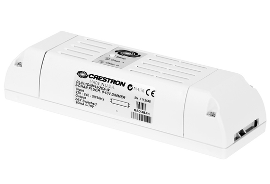 Crestron CLCI-1DIMFLV2EX-W - Wireless In-Ceiling 0-10V Dimmer, 230VAC
