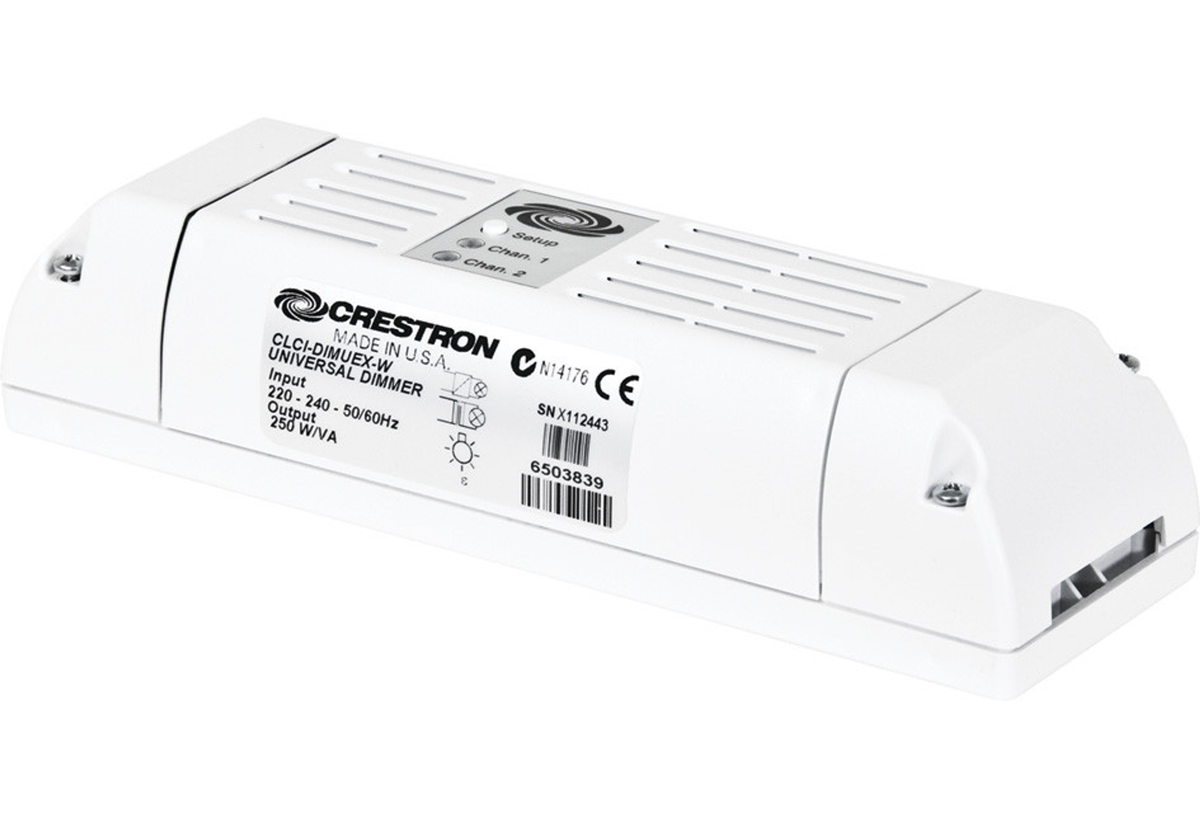 Crestron CLCI-DIMUEX-W - In-Ceiling Dimmer, infiNET EX® Wireless, 230VAC