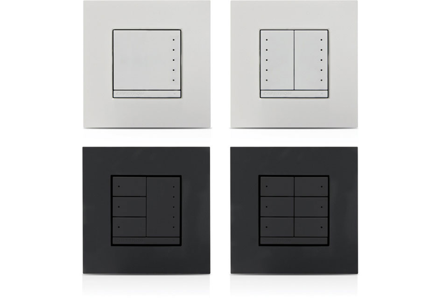 Crestron CLWI-DIMUNEX-ANTH - Universal Phase In-Wall Dimmer with Neutral Wire, 230 VAC, Anthracite