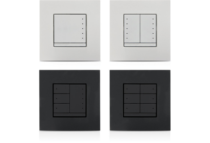 Crestron CLWI-KPLEX-ANTH - In-Wall Wireless Keypad, 230VAC Line Powered, Anthracite