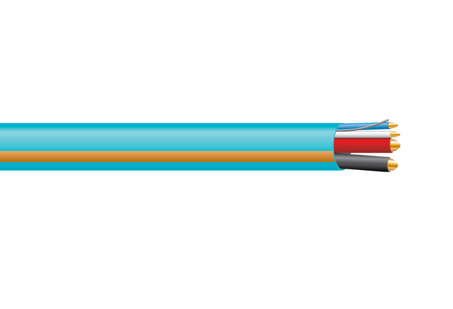 Crestron CRESNET-HP-NP-TL-SP1000 - Cresnet® “High-Power” Control Cable, Non-Plenum, Teal, 1000 ft (304 m) spool