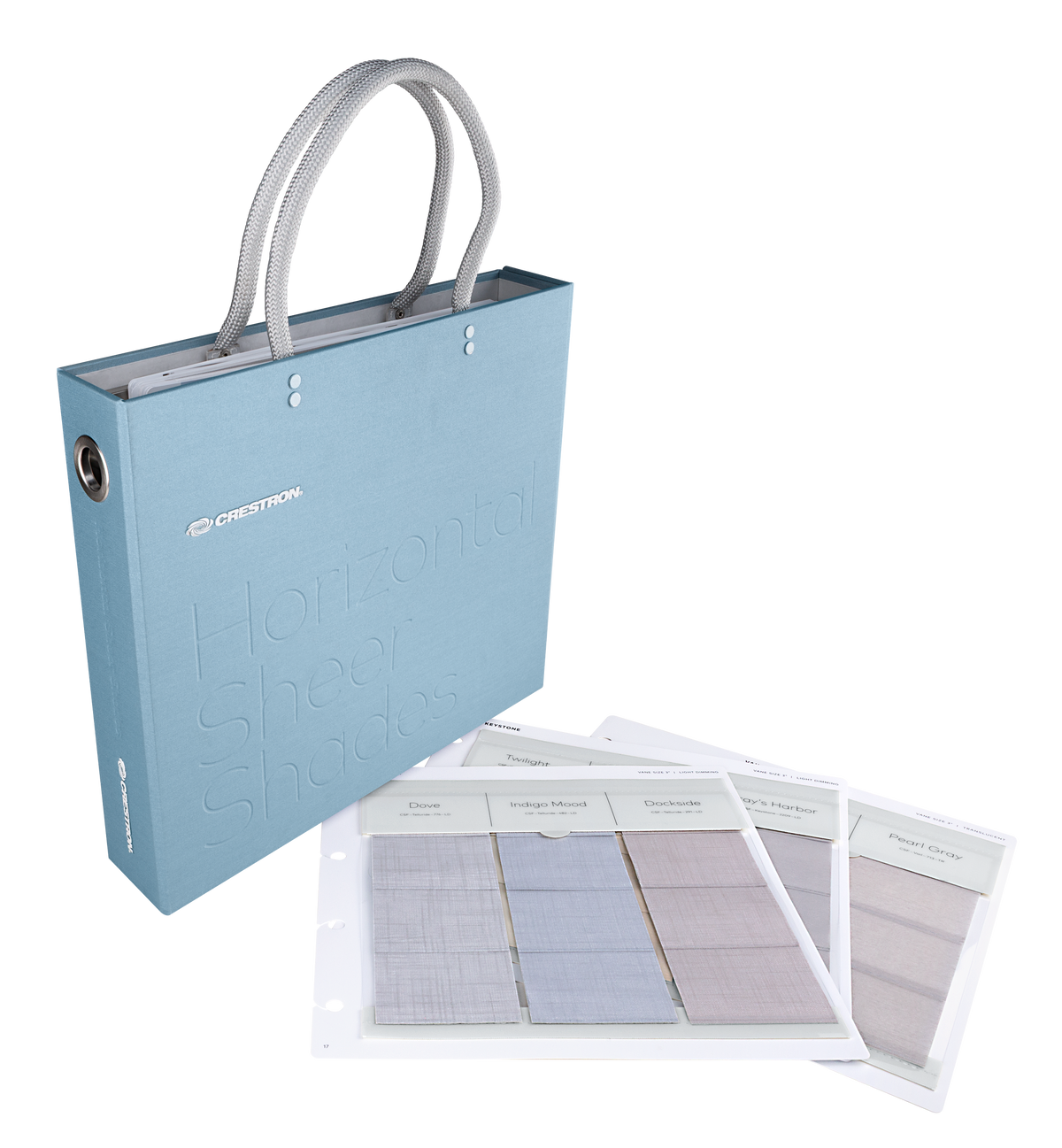 Crestron CSF-FABRIC-COLLECTION-HSHEER-2 - Crestron® Horizontal Sheer Shades Sample Book