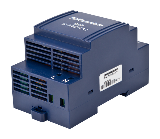 Crestron DIN-PWS30-277 - DIN Rail 30 Watt Cresnet Power Supply, 277V