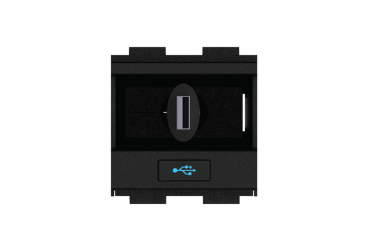 Crestron FT2A-CBLR-1T-USB - One-Touch Cable Retractor for FT2 ELEC Series, USB-A to USB-B, USB 2.0