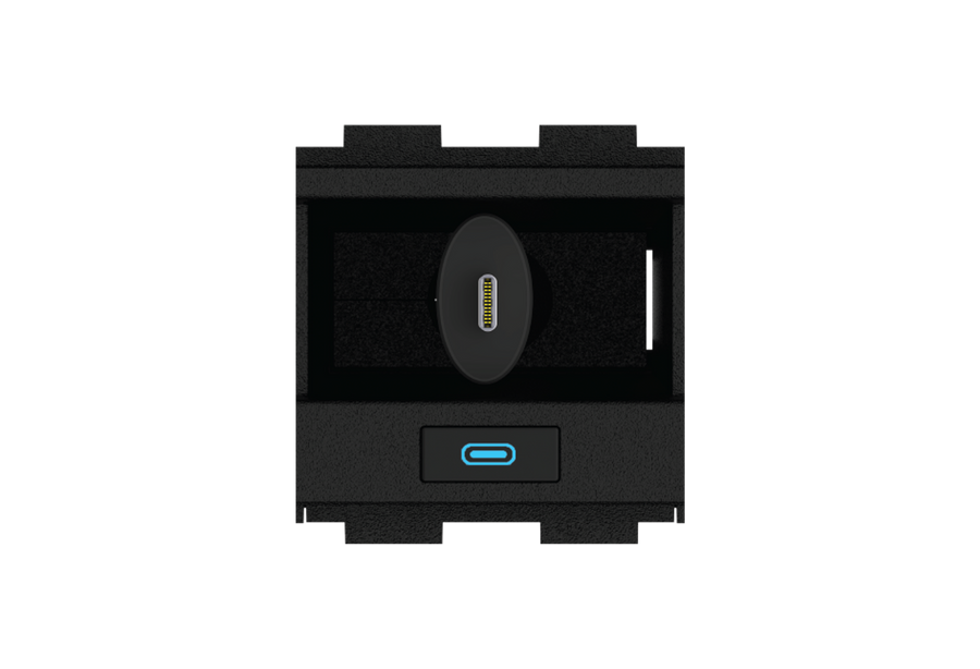 Crestron FT2A-CBLR-GR-4K-USBC-HD - Gravity Cable Retractor for FT2 Series, USB-C® to HDMI®, 18 Gbps