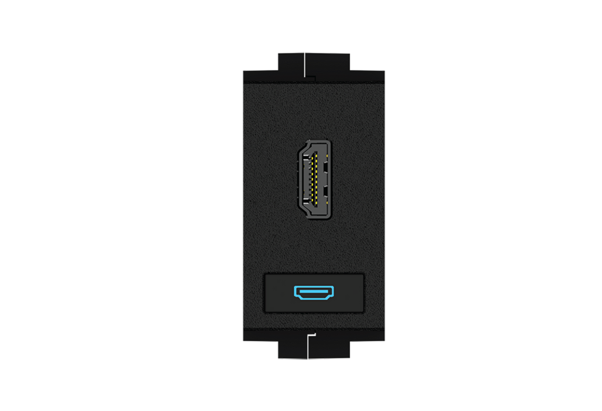 Crestron FT2A-CP-4K-HD - Connector Plate Module for FT2 ELEC Series, HDMI®, 18 Gbps