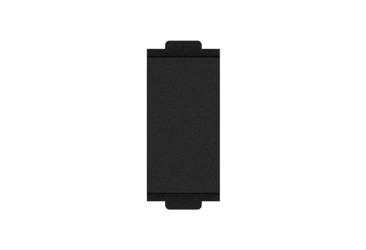 Crestron FT2A-PLT-BLANK-10 - FlipTop™ FT2 Series Cable Management System Blank Plate Modules, Qty. 10