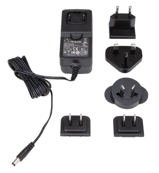 Crestron PW-2407WU - Wall Mount Power Pack, 24 VDC, 0.75 A, 2.1 mm, Universal