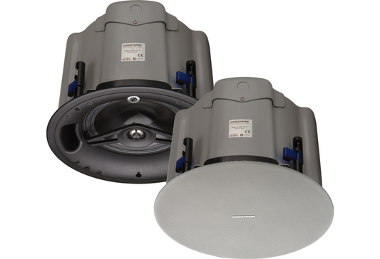 Crestron SAROS IC8T-W-T-EACH+ - Saros® 8” 2-Way In-Ceiling Speaker, White Textured, Single (must be ordered in multiples of 2)