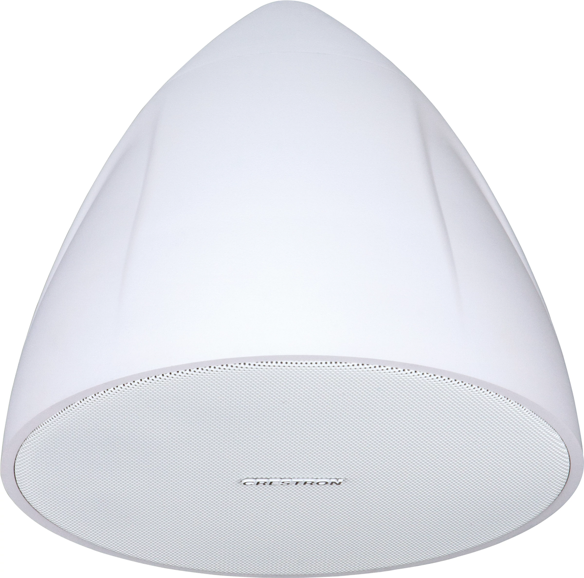 Crestron SAROS PD4T-W-T-EACH - Saros® 4” 2-Way Pendant Speaker, White Textured, Single