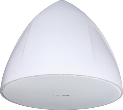Crestron SAROS PD8T-W-T-EACH - Saros® 8” 2-Way Pendant Speaker, White Textured, Single