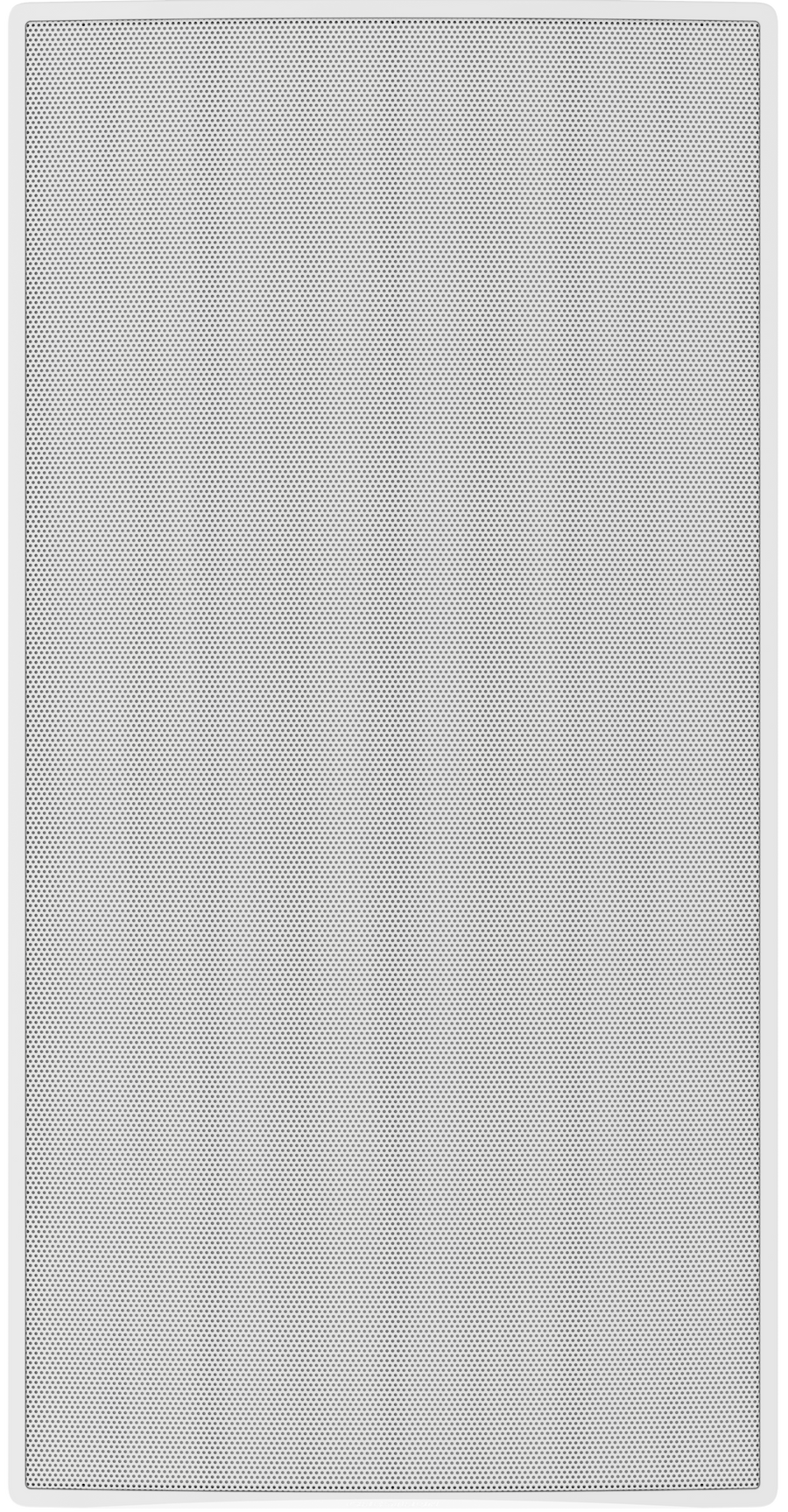 Crestron SPKA-GRILLE-IW4X8-AL - Rectangular Grilles for 4 in. X 8 in. Reference In-Wall Speakers, Aluminum, 1 Pair