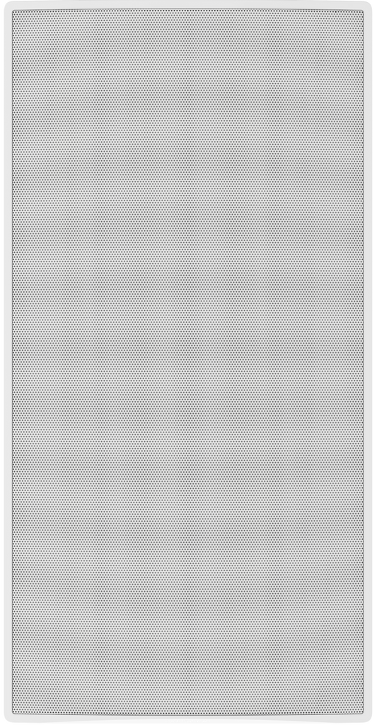 Crestron SPKA-GRILLE-IW4X8-W-T - Rectangular Grilles for 4 in. X 8 in. Reference In-Wall Speakers, White, 1 Pair