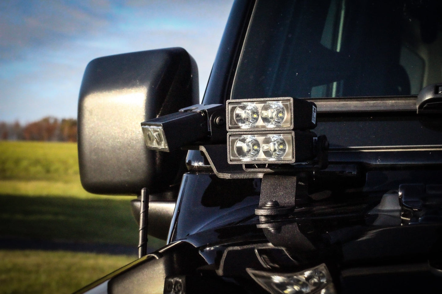 Soundoff Signal RTL-EMPR10038-WW Mpower® Orv 2X1 Silicone Light Kit With Vehicle Harness