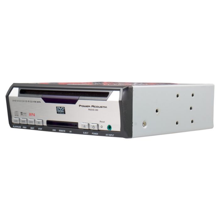 Power Acoustik PADVD-360 DIN In Dash DVD Player