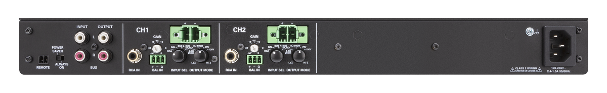 Crestron AMP-X500 - X-Series Amplifier, 500 W