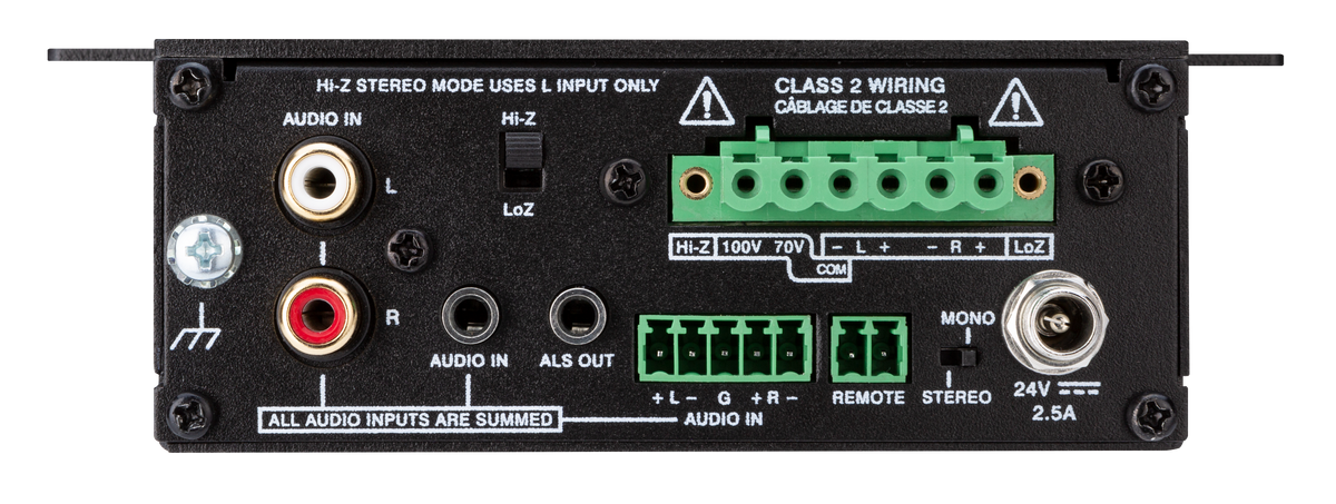 Crestron AMP-X50MP - X-Series Media Presentation Amplifier, 50 W
