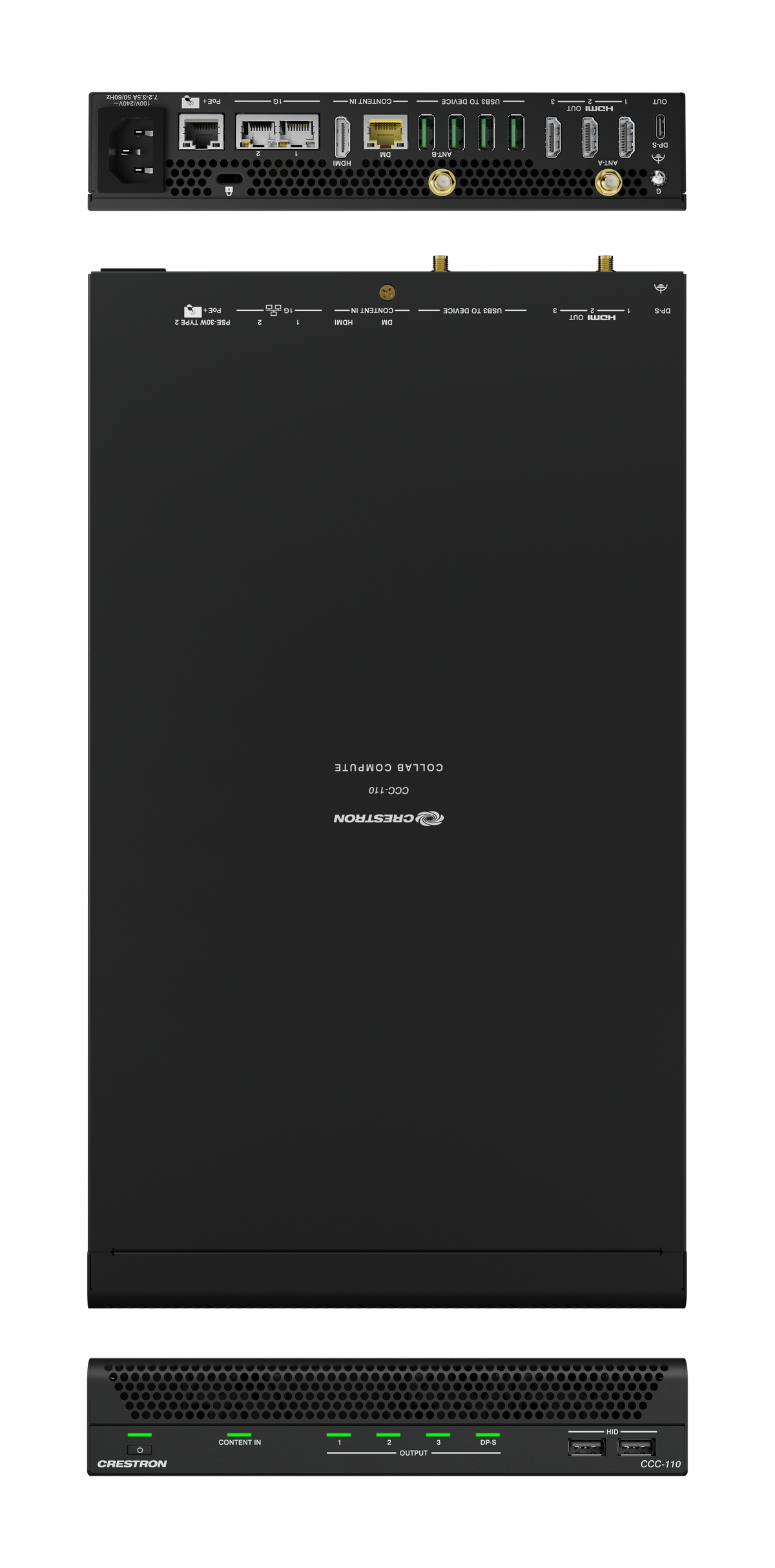 Crestron CCC-110-T - Crestron Collab Compute with the Intel® Core™ Ultra 5 for Microsoft Teams® Rooms Software