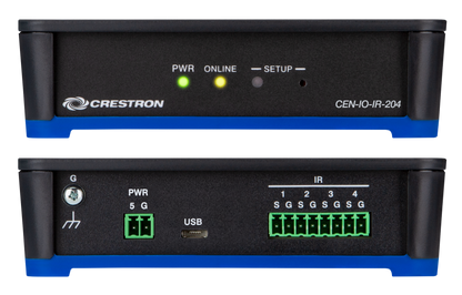 Crestron CEN-IO-IR-204 - Wi-Fi® Network I/O Extender with 4 IR Ports