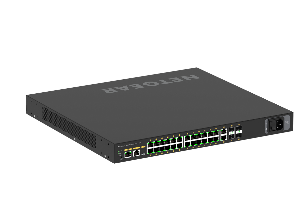 Crestron CEN-SWPOE-30-TAA - 30 Port PoE+ Managed Switch, TAA Compliant
