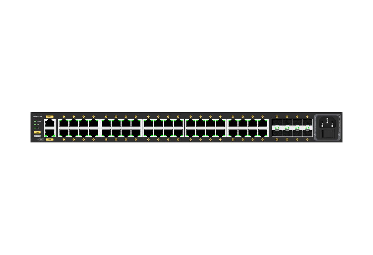 Crestron CEN-SWPOE-48-TAA - 48 Port PoE+ Managed Switch, TAA Compliant