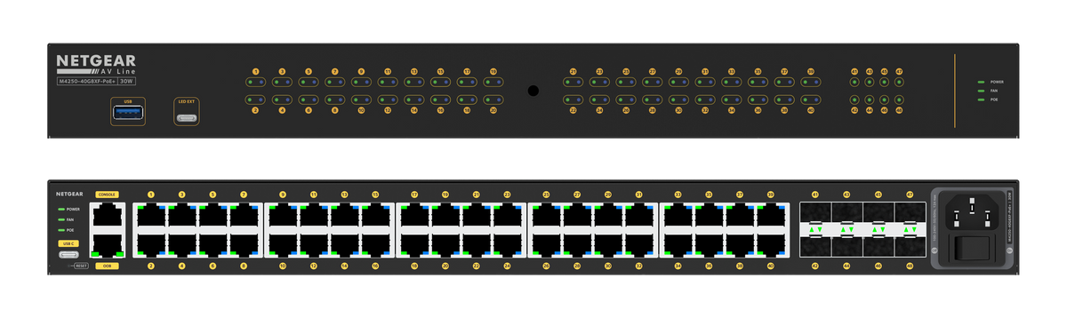 Crestron CEN-SWPOE-48 - 48 Port PoE+ Managed Switch